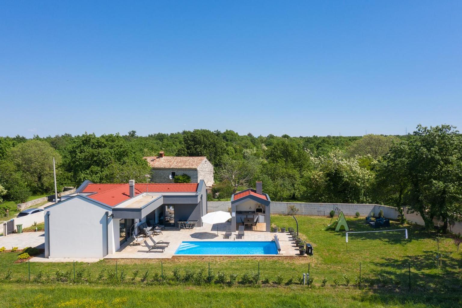 Vila Nora With Heated Pool Marčana Exterior foto